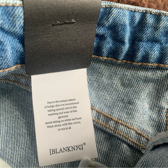 BLANK NYC The Barrow Vintage High Rise Short Fare Warning - Picture 5 of 7